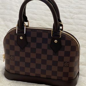 Louis Vuitton Alma Bb Damier Ebene